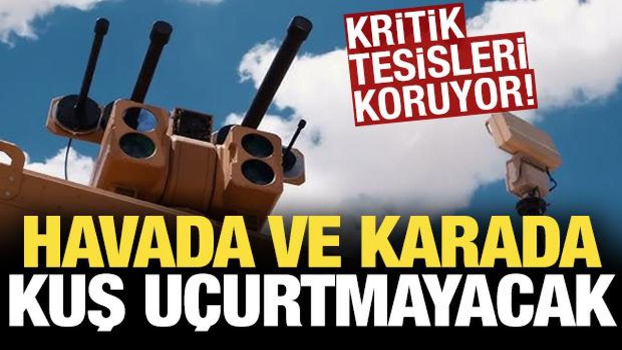 ALKA hava ve kara hedeflerini imha ediyor