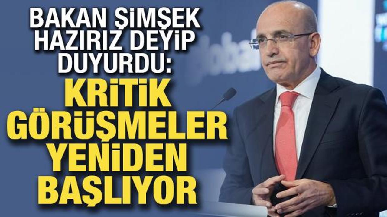 Şimşek: AB ile daha güçlü ve stratejik işbirliğine hazırız