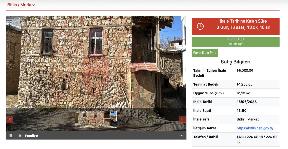 Milli Emlak'tan 5000 TL'ye arsa satışı: İşte detaylar