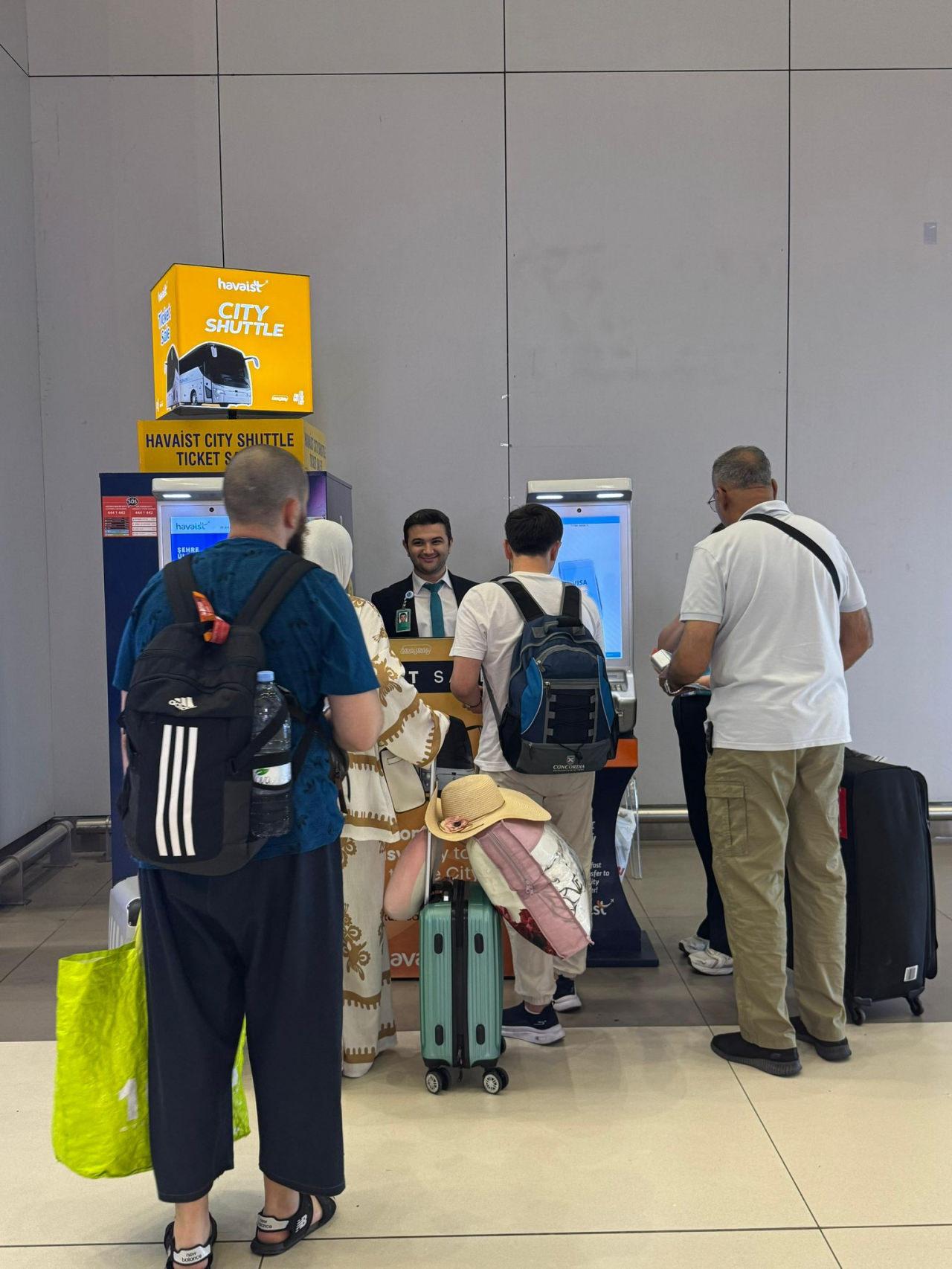 Havaist biletlerinde otomat dönemi başladı