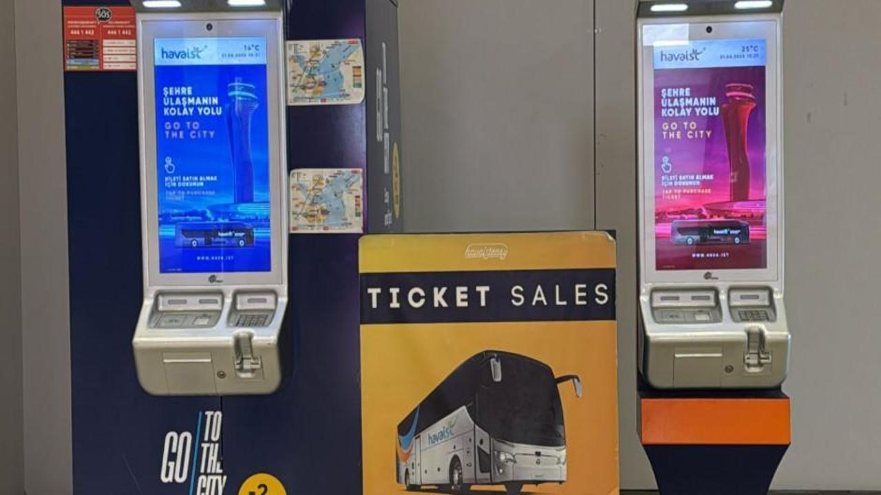 Havaist biletlerinde otomat dönemi başladı