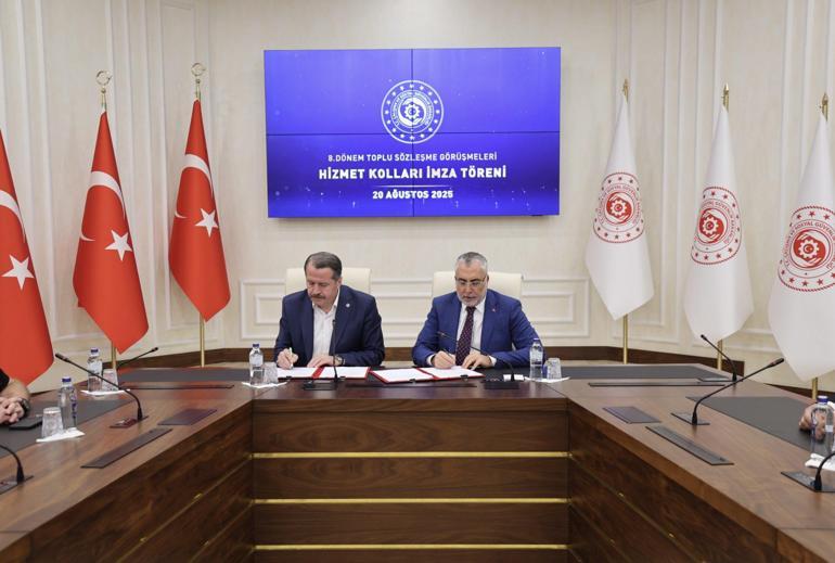 Bakan Işıkhan: 11 hizmet kolunda anlaşma sağladık