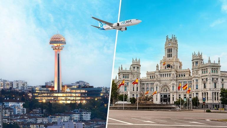 AJet, Ankara’dan İspanya’ya uçuşlara başlıyor