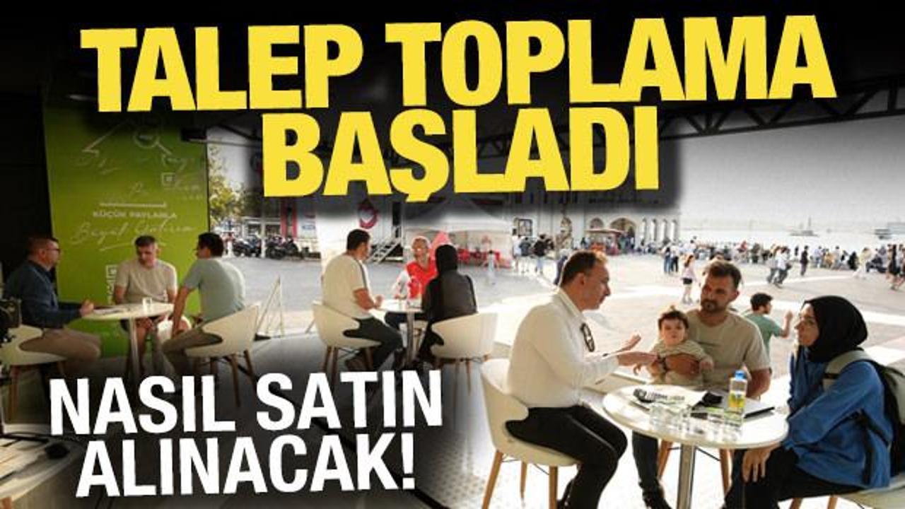 Damla Kent projesi için talep toplama süreci başladı: Nasıl satın alınacak?