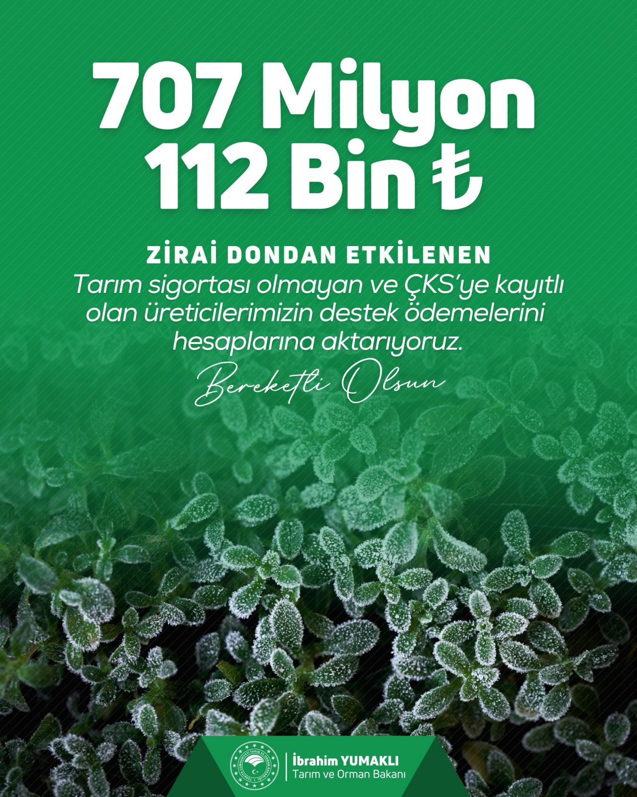 Sigortasız çiftçilere müjde! Hesaplara yatırıldı