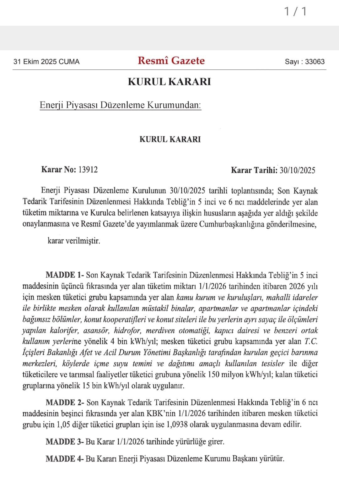 Elektrik faturalarında yeni dönem! Limitleri aşanlar devlet desteği alamayacak