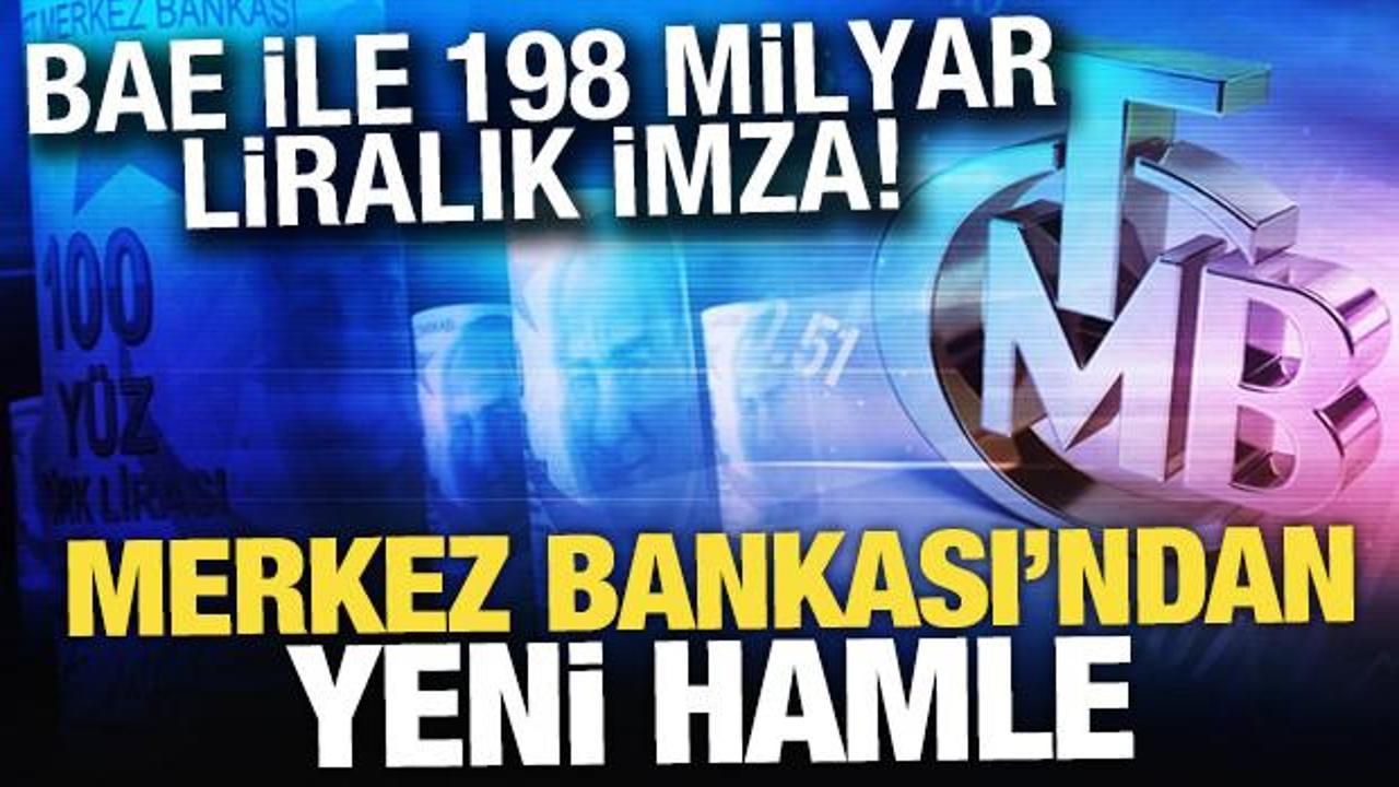 TCMB ve BAE Merkez Bankası arasında 3 anlaşma imzalandı