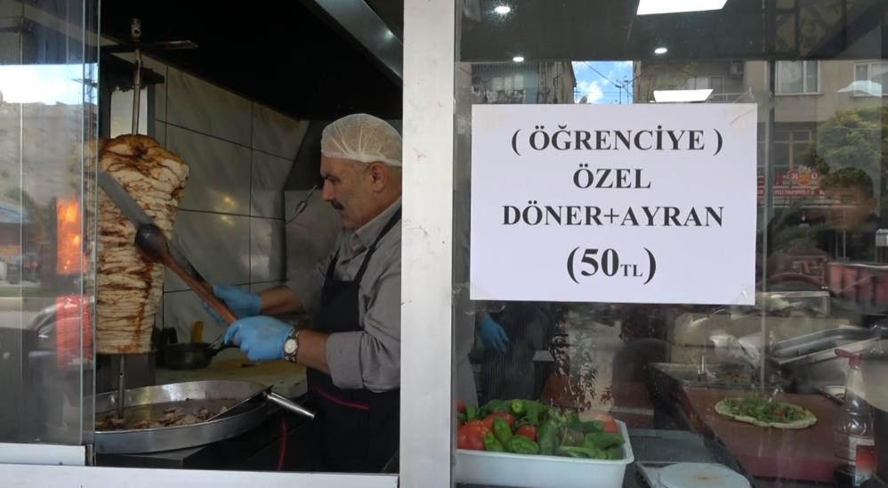 Döner 30 liraya düştü: Esnaftan indirim akımı