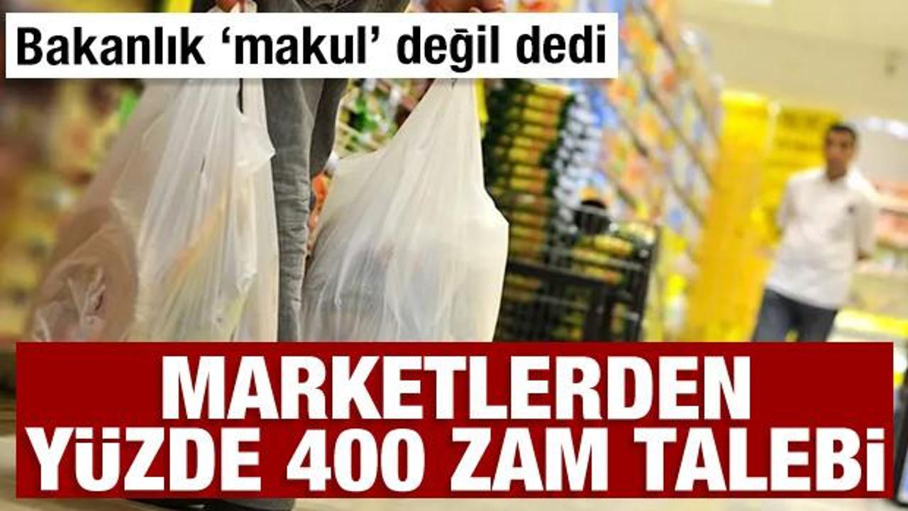 Marketlerden yüzde 400 zam talebi: Poşet ücretleri zamlanacak mı?