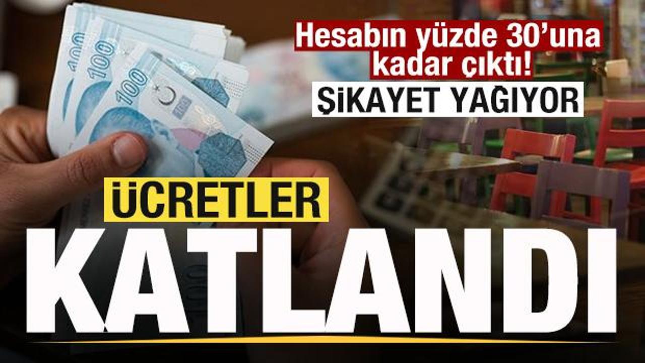 Ücretler cep yakıyor! Faturanın yüzde 30’una kadar çıktı! Vatandaştan şikayet yağıyor!