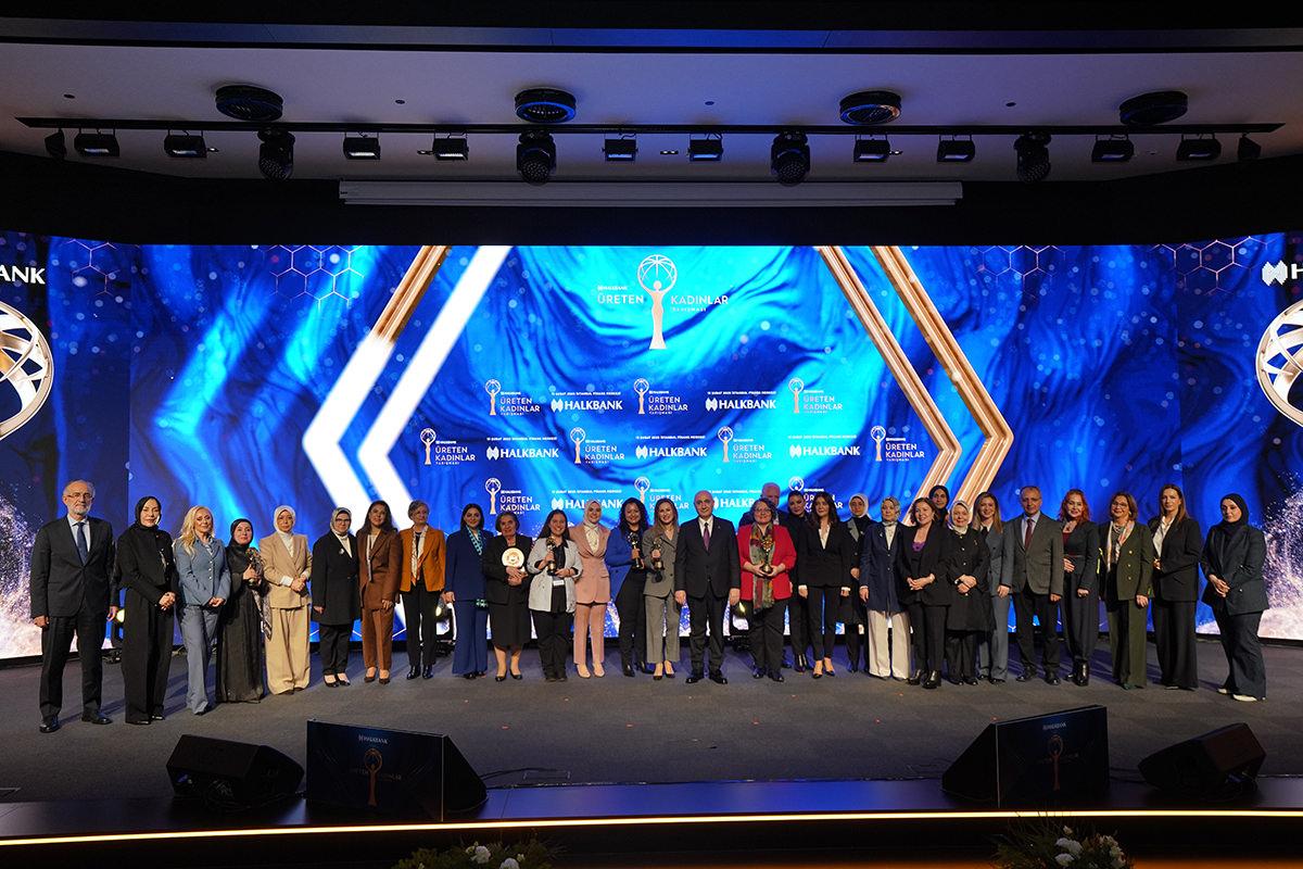 Halkbank Üreten Kadınlar yarışması ödülleri sahiplerini buldu