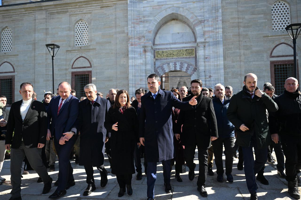 Bakan Kurum, Selimiye Camisi'ni ziyaret etti!