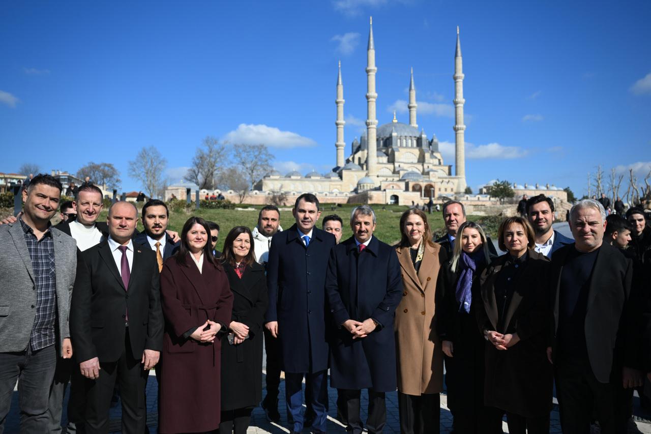 Bakan Kurum, Selimiye Camisi'ni ziyaret etti!
