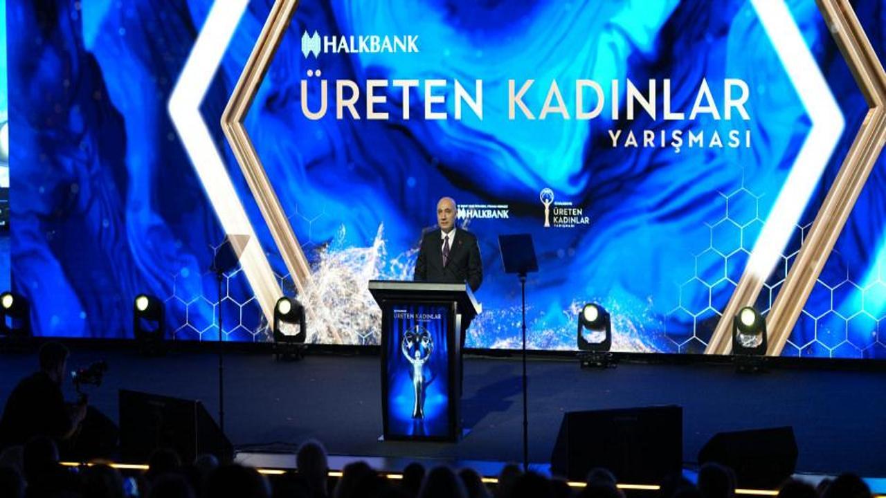 Halkbank Üreten Kadınlar yarışması ödülleri sahiplerini buldu