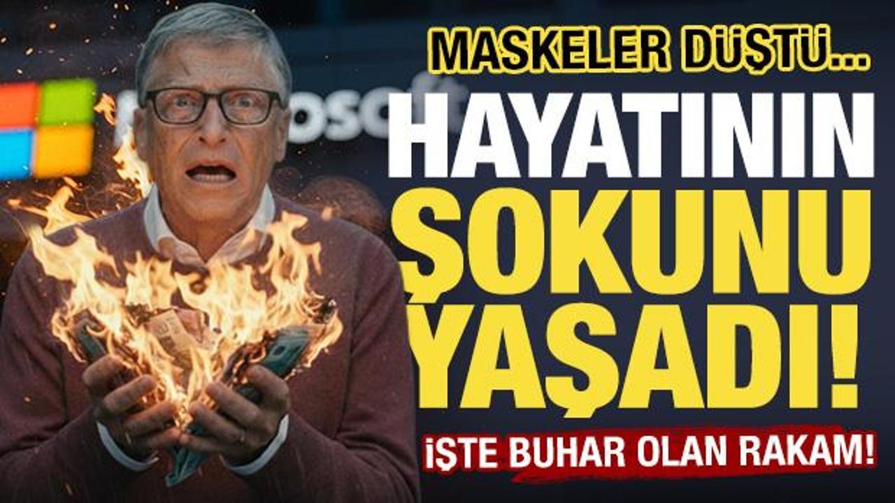 Maskeler düştü, Microsoft çakıldı! 440 milyar dolar resmen buhar oldu!