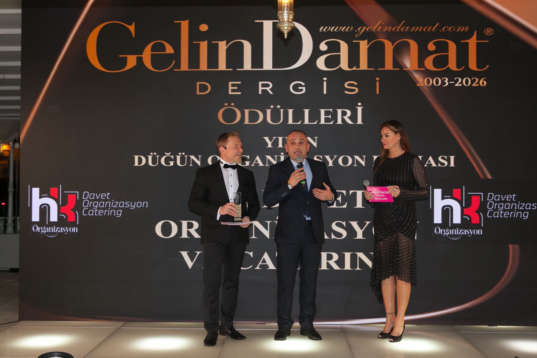 HK Davet Organizasyon’a “Yılın Düğün Davet Organizasyonu” Ödülü