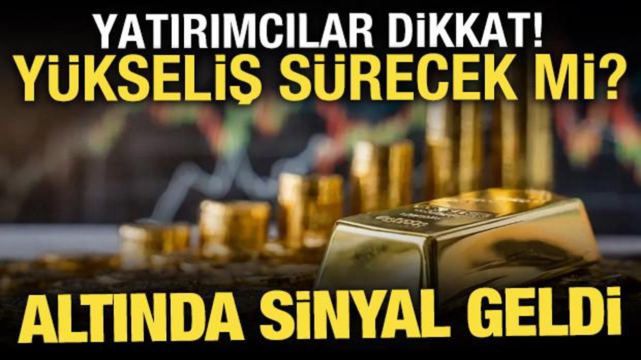 Tek tek sıraladı! Altın yatırımcısını önümüzdeki dönemde neler bekliyor?
