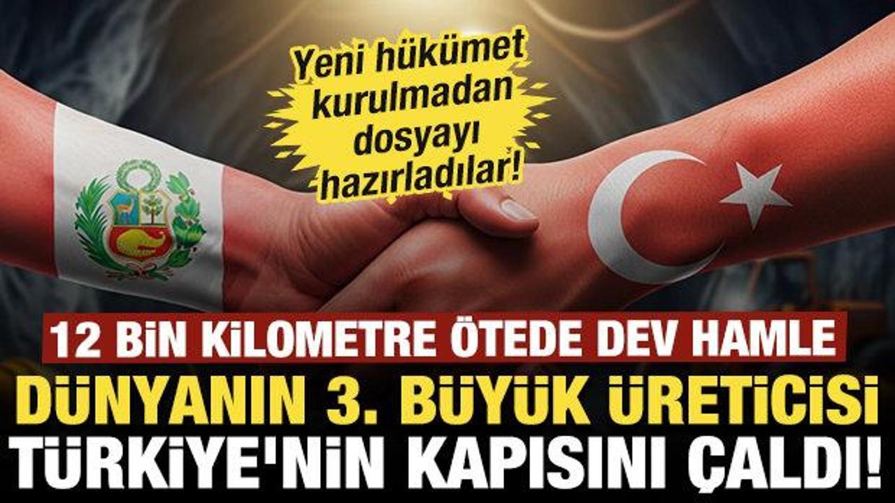Dünyanın 3. büyük üreticisi Türkiye’nin kapısını çaldı: “Bize Türk tecrübesi şart!”