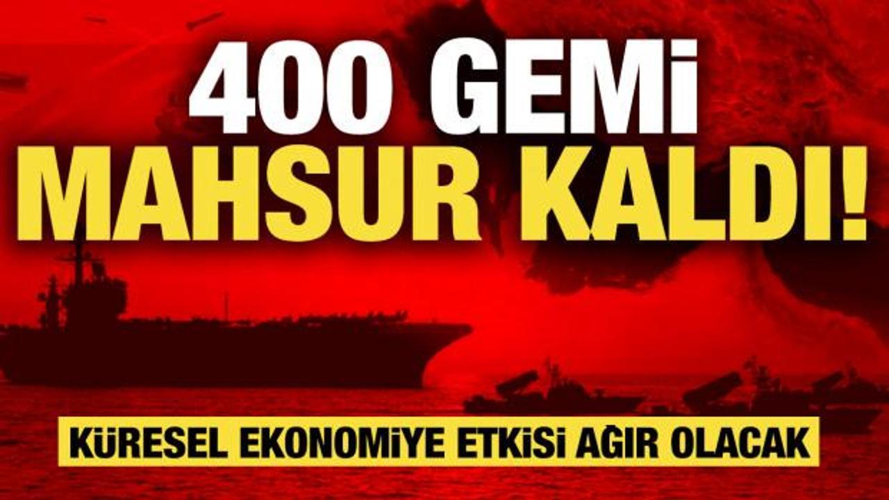 Basra Körfezi’nde 400 gemi mahsur! Ekonomiye etkisi ağır olacak