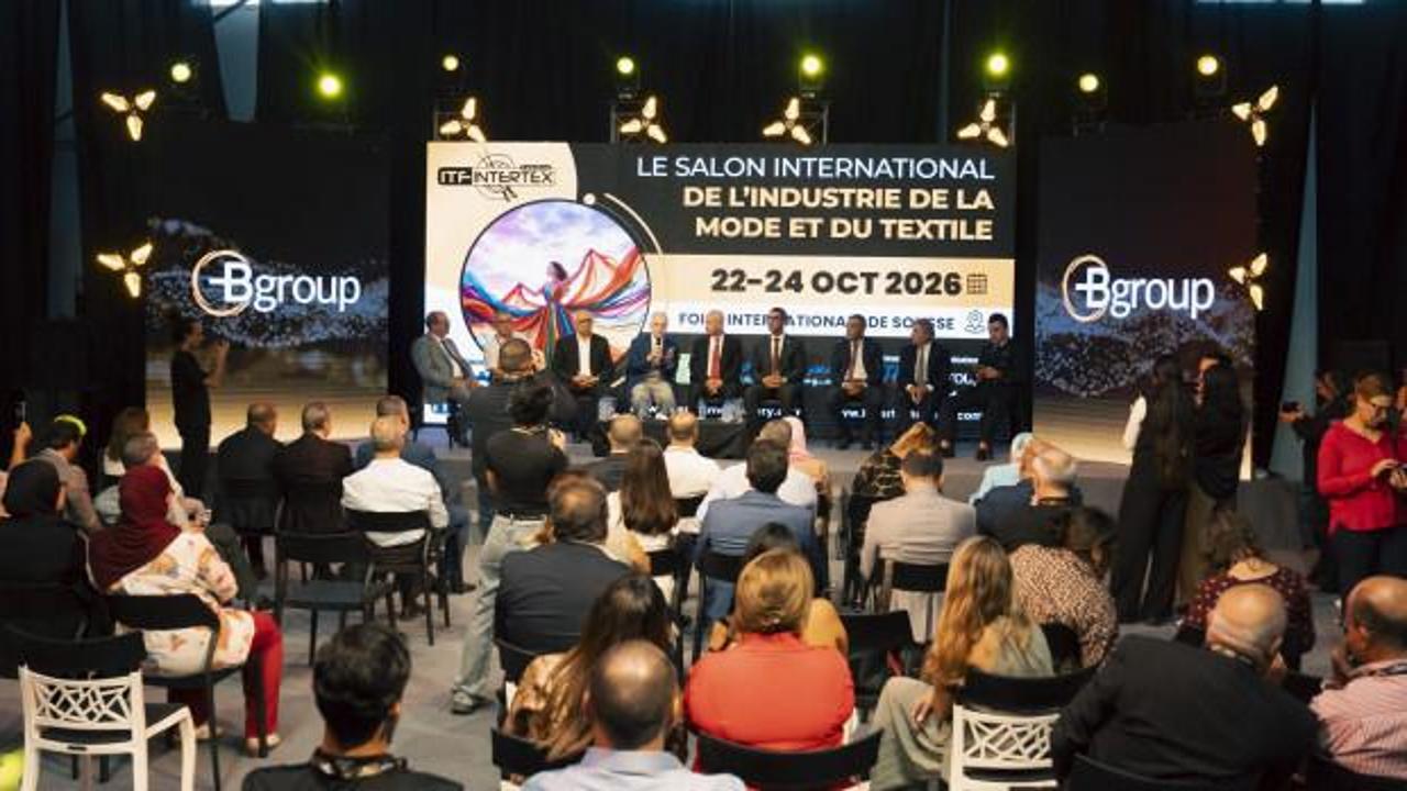 Tunus’taki uluslararası tekstil fuarına Türkiye’den 72 firma katıldı