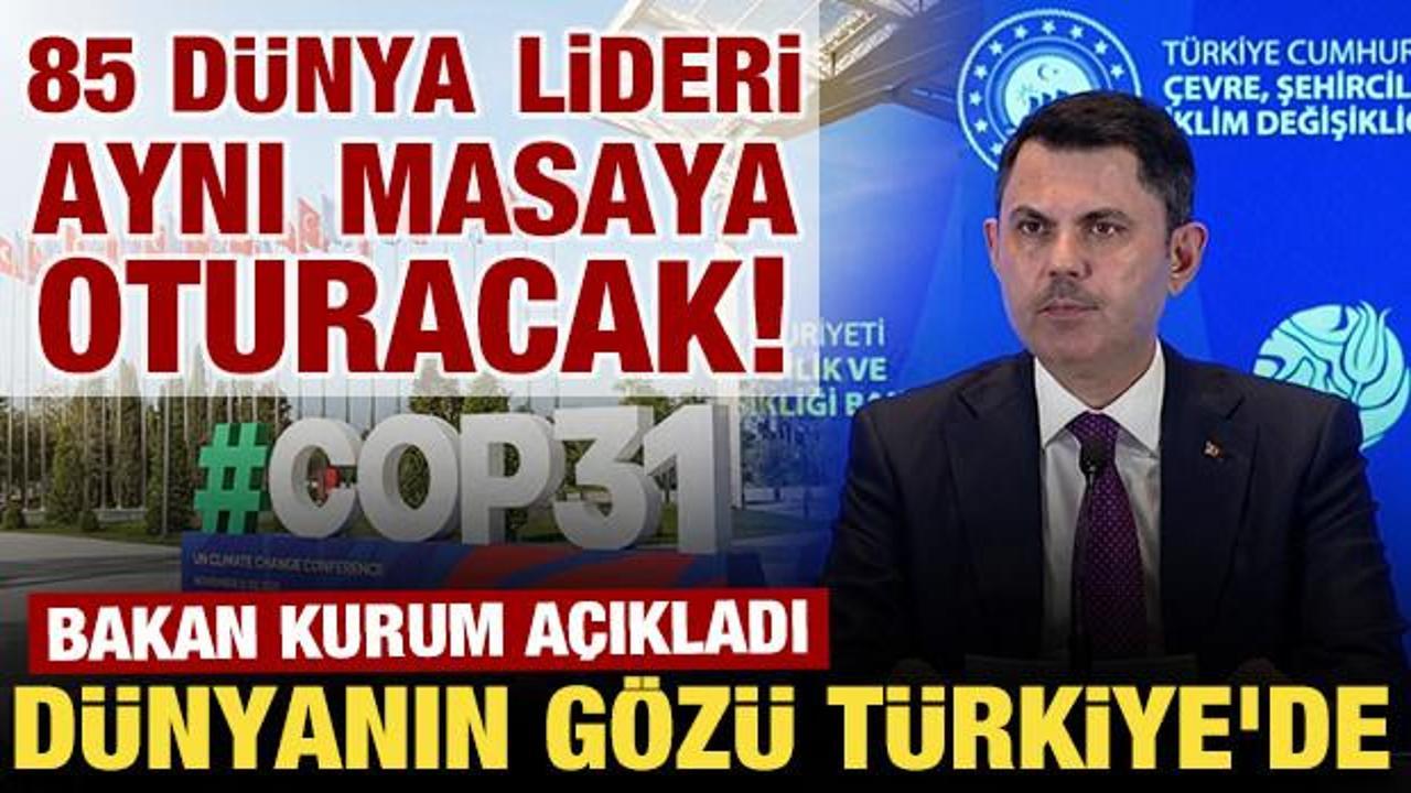 Türkiye COP31 için Antalya’da 85 dünya liderini ağırlamaya hazırlanıyor